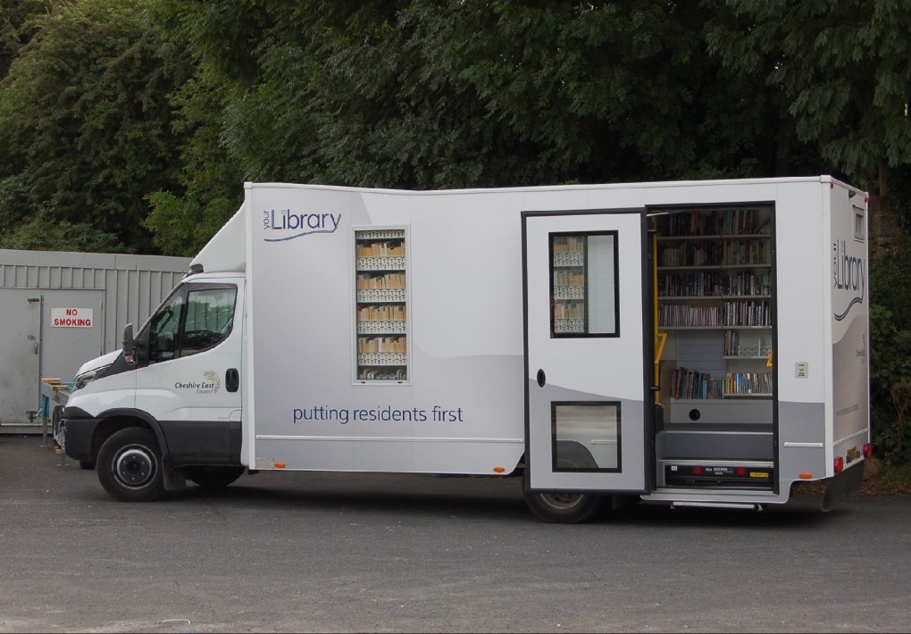 ex library vans for sale uk