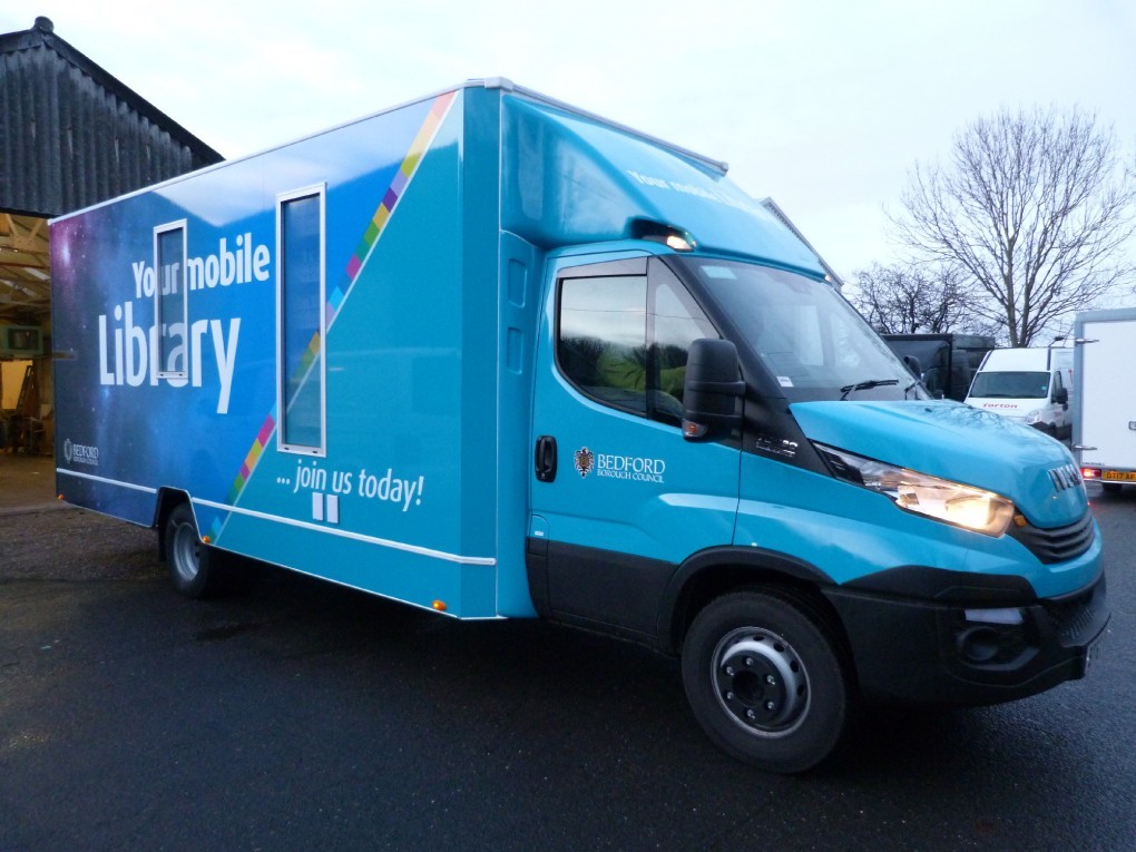 mobile library vans for sale