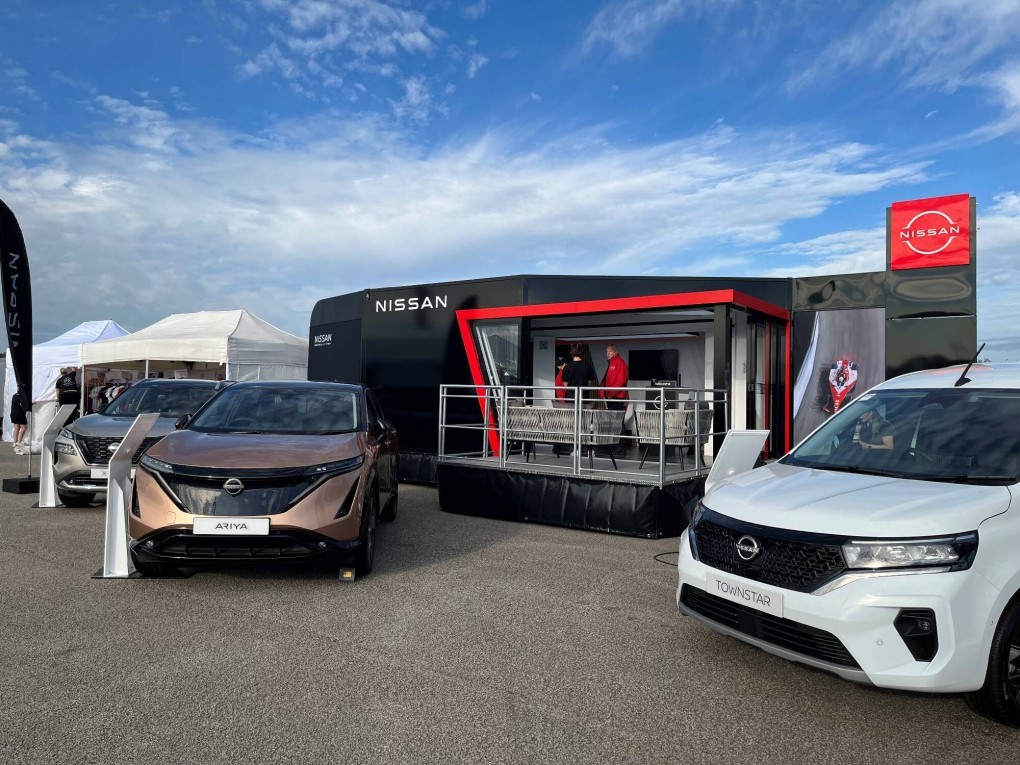 Nissan Mobile Hospitality Trailer