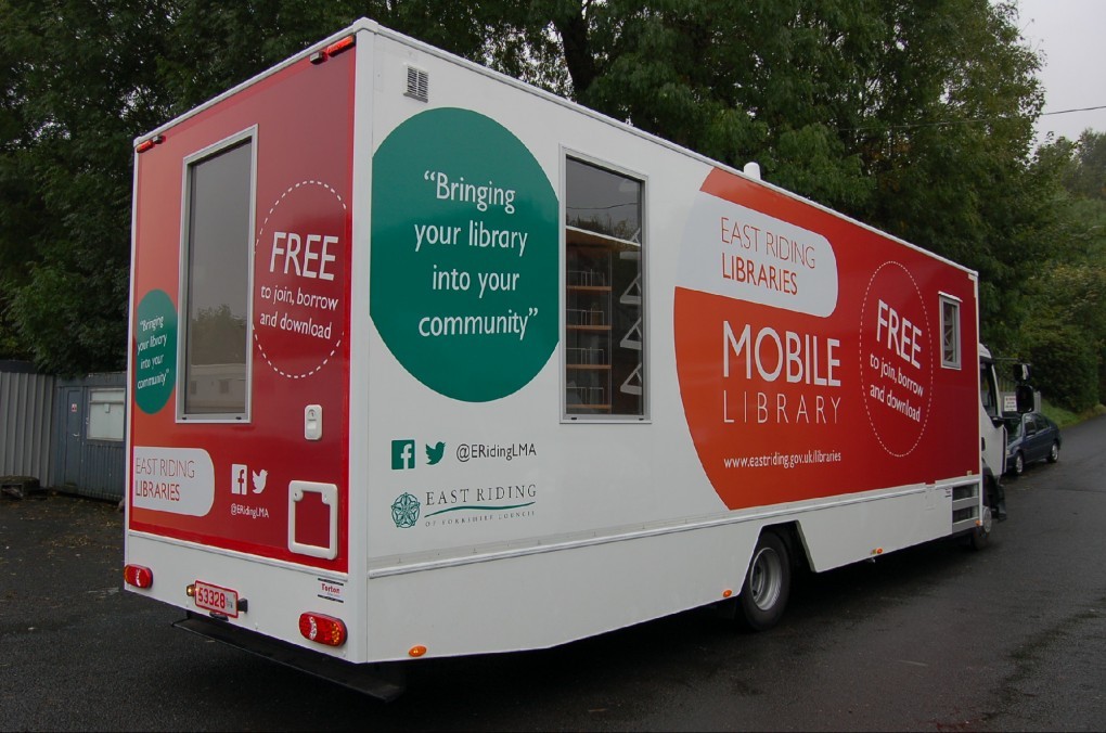 Mobile Library Bus For Sale UK | Mobile 