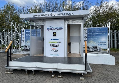 4m Exhibition Trailer with large balcony