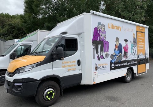 ex library vans for sale uk