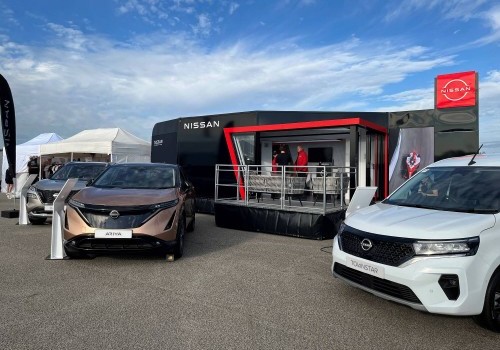 Nissan Mobile Hospitality Trailer