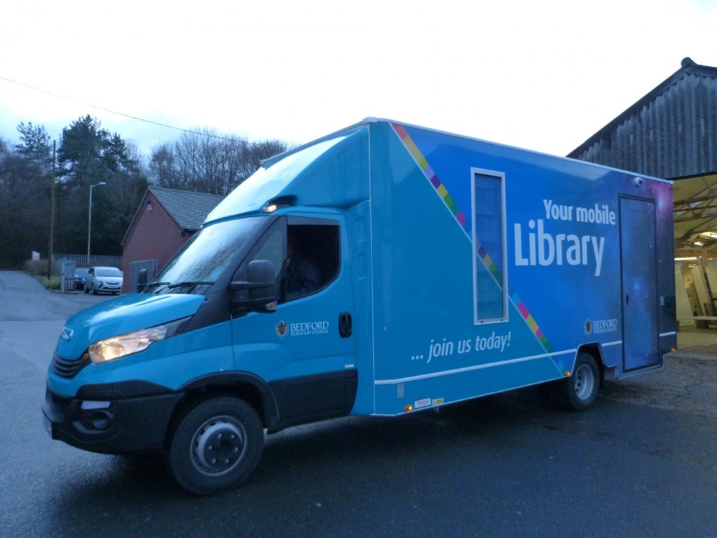 mobile library vans for sale