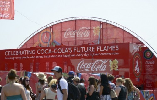 Coca Cola’s Olympic Torch Relay Exhibition Unit