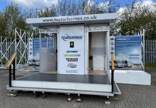 4m Exhibition Trailer with large balcony