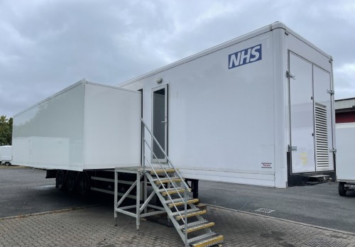 Articulated Mobile Testing Clinic