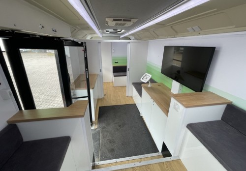 Single Deck Exhibition Bus