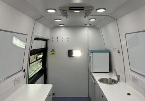 Mobile clinic van - 3,500kgs